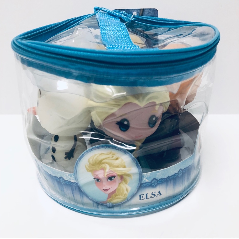 Disney Frozen Vinyl Figures Set of 5 New - Picture 2 of 4